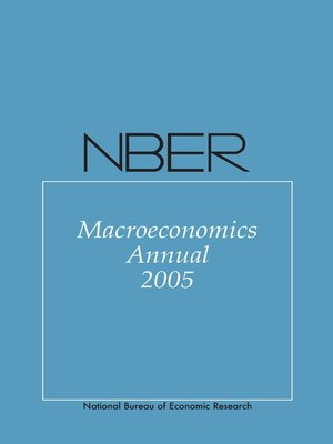 cover image of NBER Macroeconomics Annual 2005